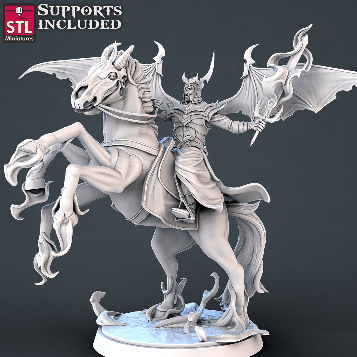 3D Printed STL Miniatures DnD Tribute Set 28mm - 32mm War Gaming D&D - 3D Printing Boss 