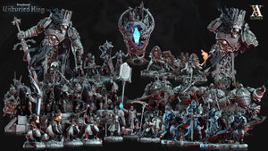 3D Printed Archvillain Games Arma Tenebris - Gravebound The Unburied King 28 32mm D&D - Charming Terrain