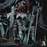 3D Printed Archvillain Games Atrum Rex - Gravebound The Unburied King 28 32mm D&D - Charming Terrain
