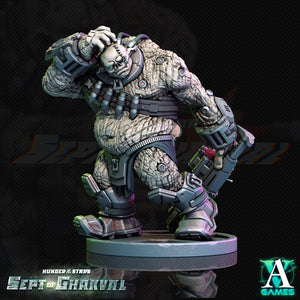 3D Printed Archvillain Games Ghakval Ghu Grunts Hunger of the Stars 28 32mm D&D - Charming Terrain