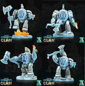 3D Printed Archvillain Games Norgrem Ironclads Vahlstahd - Norgrem Clan 28 32mm D&D - Charming Terrain