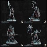 3D Printed Archvillain Games Ossefacti- Gravebound The Unburied King 28 32mm D&D - Charming Terrain