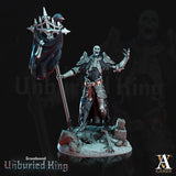 3D Printed Archvillain Games Ossefacti- Gravebound The Unburied King 28 32mm D&D - Charming Terrain
