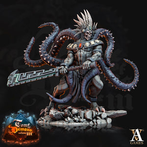 3D Printed Archvillain Games Qyintakla Abominations Tome of Demons 28 32mm D&D - Charming Terrain