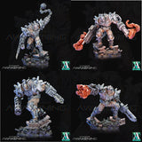 3D Printed Archvillain Games Trancended Fleshgrafts - The Transcended 28 32mm D&D - Charming Terrain