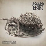 3D Printed Asgard Rising Ancient Spider Queen Gargantuan Model 32mm D&D - Charming Terrain