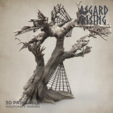 3D Printed Asgard Rising Dry Spider Forest Modular Set 32mm Ragnarok D&D - Charming Terrain