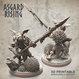 3D Printed Asgard Rising Forest Goblins Melee Set 28mm - 32mm Ragnarok D&D - Charming Terrain