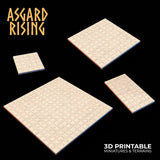 3D Printed Asgard Rising Tavern Modular Terrain Set 28mm - 32mm - Charming Terrain