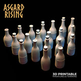 3D Printed Asgard Rising Tavern Modular Terrain Set 28mm - 32mm - Charming Terrain