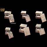 3D Printed Asgard Rising Viking Moutain Hideout Modular Set 28mm - 32mm - Charming Terrain