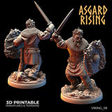 3D Printed Asgard Rising Vikings of the White Bear Clan Hideout Keepers 28mm - 32mm - Charming Terrain