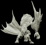 3D Printed Bestiary Vol. 4 Nafarrate - Camazotz Demon Fiend 32mm Ragnarok D&D - Charming Terrain