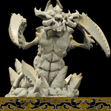 3D Printed Bestiary Vol. 4 Nafarrate - Khepri Demon Fiend 32mm Ragnarok D&D - Charming Terrain