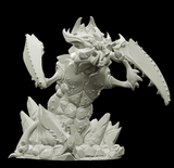 3D Printed Bestiary Vol. 4 Nafarrate - Khepri Demon Fiend 32mm Ragnarok D&D - Charming Terrain
