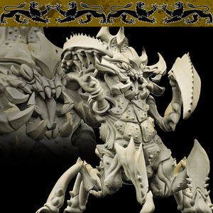 3D Printed Bestiary Vol. 4 Nafarrate - Khepri Demon Fiend 32mm Ragnarok D&D - Charming Terrain