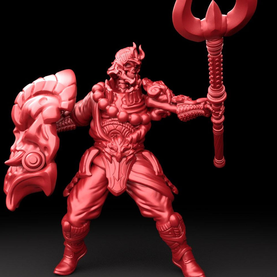 3D Printed Bestiary Vol. 5 Nafarrate - Bone Defender 32mm Ragnarok D&D - Charming Terrain