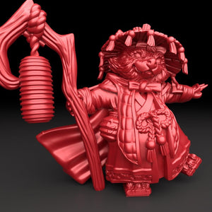 3D Printed Bestiary Vol. 5 Nafarrate Danzaburou - 32mm Ragnarok D&D - Charming Terrain