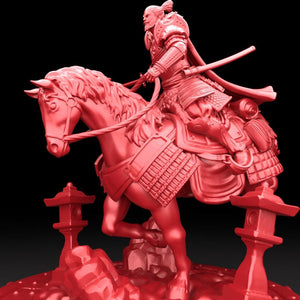 3D Printed Bestiary Vol. 5 Nafarrate - Oda Nobunaga 32mm Ragnarok D&D - Charming Terrain