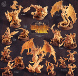 3D Printed Cast n Play Jizor Depths of Hell 28 32mm D&D - Charming Terrain