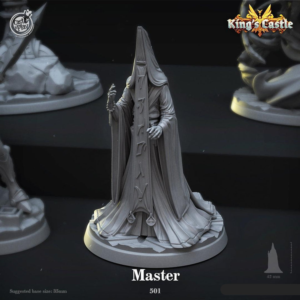 3D Printed Cast n Play Master King's Castle 28 32mm D&D - Charming Terrain