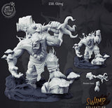 3D Printed Cast n Play Ozrog Troll Swamp Collection 28mm 32mm D&D - Charming Terrain