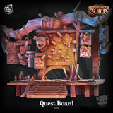3D Printed Cast n Play Quest Board 28mm 32mm D&D - Charming Terrain