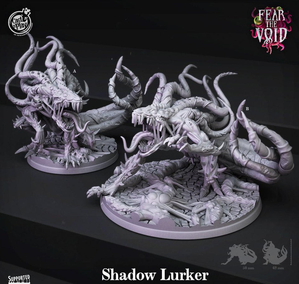 3D Printed Cast n Play Shadow Lurker Fear the Void 28mm 32mm D&D - Charming Terrain