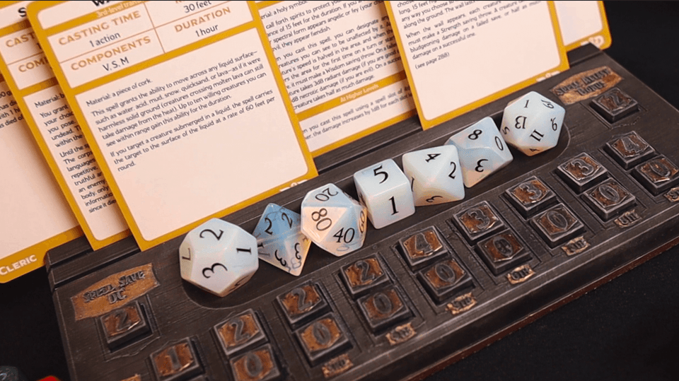 3D Printed Cast n Play Spell Tracker Box Drawer D&D - Charming Terrain