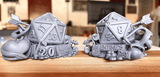 3D Printed Cast n Play Valentines Day Gamer Display D&D - Charming Terrain