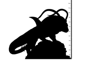 3D Printed Clay Cyanide Akhlut Inuit Religion Ragnarok D&D - Charming Terrain