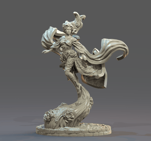 3D Printed Clay Cyanide Aphrodite Greek Myth Gods and Goddesses Ragnarok D&D - Charming Terrain