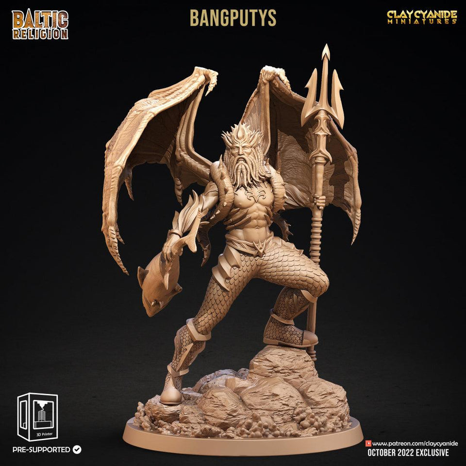 3D Printed Clay Cyanide Bangputys Baltic Religion 28mm-32mm Ragnarok D&D - Charming Terrain