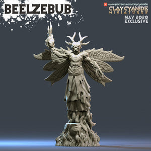 3D Printed Clay Cyanide Beelzebub Angels VS Demons Ragnarok D&D - Charming Terrain