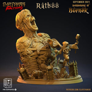 3D Printed Clay Cyanide Burneks Birdmen Owlmen Factions Ragnarok D&D - Charming Terrain