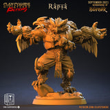 3D Printed Clay Cyanide Burneks Birdmen Owlmen Factions Ragnarok D&D - Charming Terrain