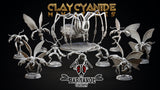 3D Printed Clay Cyanide Colony of Barnakol Tribes Factions Ragnarok D&D - Charming Terrain