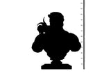 3D Printed Clay Cyanide Conan Bust Hyborean Age Ragnarok D&D - Charming Terrain