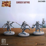 3D Printed Clay Cyanide Cursed Satyrs Wrath of Gods Ragnarok D&D - Charming Terrain