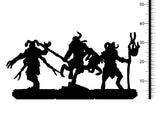 3D Printed Clay Cyanide Cursed Satyrs Wrath of Gods Ragnarok D&D - Charming Terrain