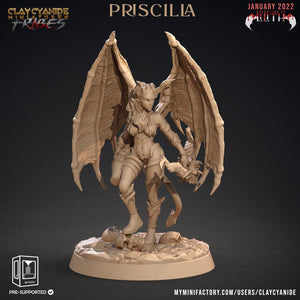 3D Printed Clay Cyanide Daughters of Lilith Tribes Factions Ragnarok D&D - Charming Terrain