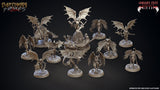 3D Printed Clay Cyanide Daughters of Lilith Tribes Factions Ragnarok D&D - Charming Terrain