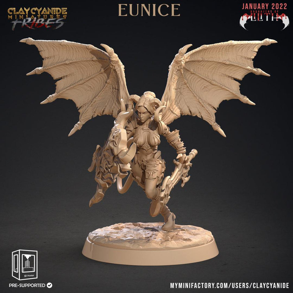 3D Printed Clay Cyanide Daughters of Lilith Tribes Factions Ragnarok D&D - Charming Terrain