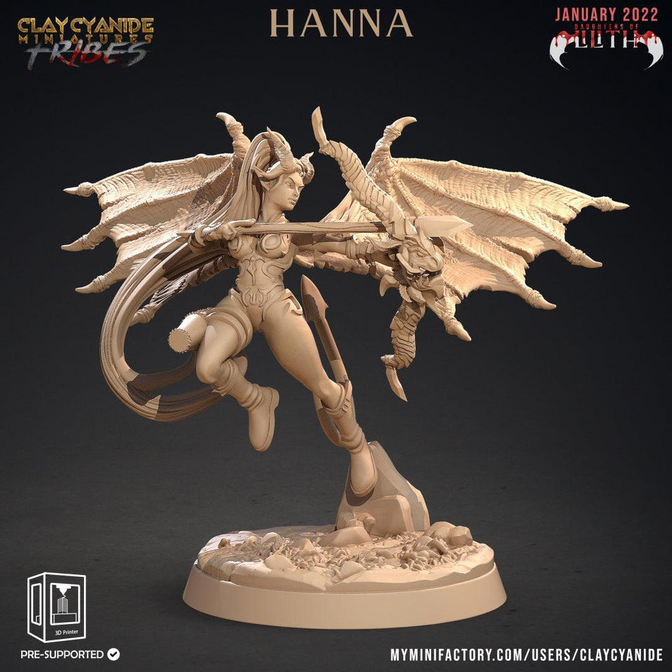 3D Printed Clay Cyanide Daughters of Lilith Tribes Factions Ragnarok D&D - Charming Terrain