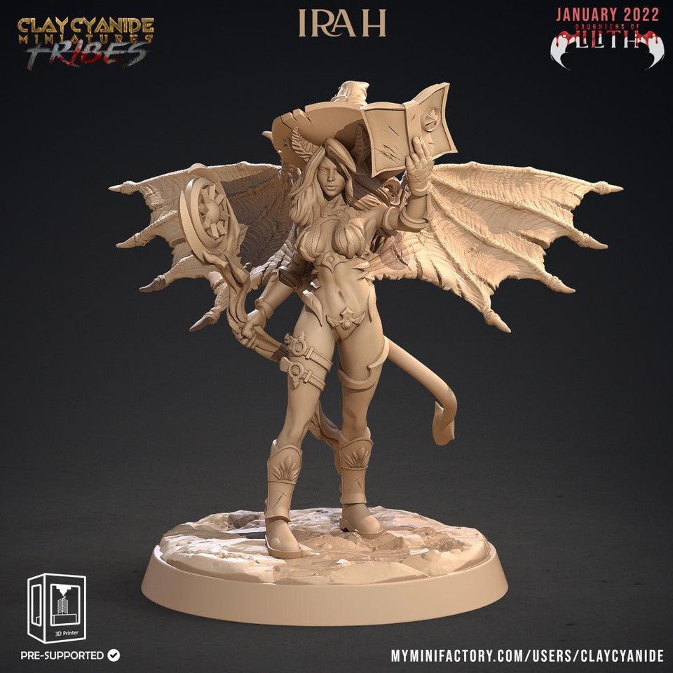 3D Printed Clay Cyanide Daughters of Lilith Tribes Factions Ragnarok D&D - Charming Terrain
