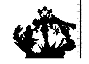 3D Printed Clay Cyanide Dievas Baltic Religion 28mm-32mm Ragnarok D&D - Charming Terrain