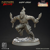 3D Printed Clay Cyanide Feng Zhizi Gorilla Men Tribes Factions Ragnarok D&D - Charming Terrain