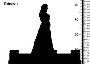 3D Printed Clay Cyanide Guinevere The Legend of King Arthur Ragnarok D&D - Charming Terrain
