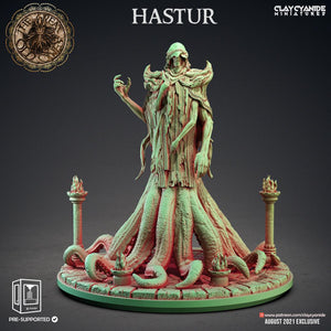 3D Printed Clay Cyanide Hastur Great Old Gods Ragnarok D&D - Charming Terrain