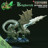 3D Printed Clay Cyanide Kilgharrah Dragon The Legend of King Arthur Ragnarok D&D - Charming Terrain